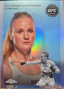 Valentina Shevchenko 2024 Topps Chrome UFC 1954 Topps #FFT-3 Refractor