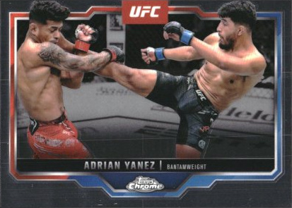 Adrian Yanez 2025 Topps Chrome UFC Base #71 OctaFractor