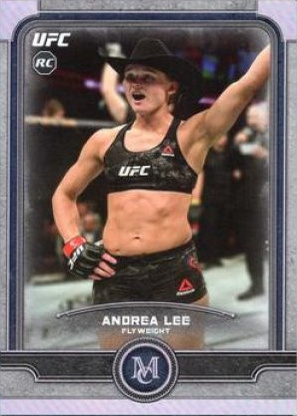 Andrea Lee 2019 Topps UFC Museum Collection Base #40 Canvas