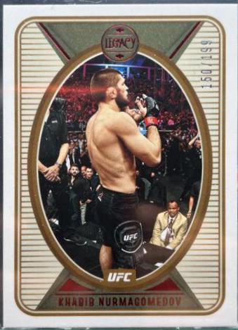 Khabib Nurmagomedov 2022 Panini Chronicles UFC Base Legacy #143 Red