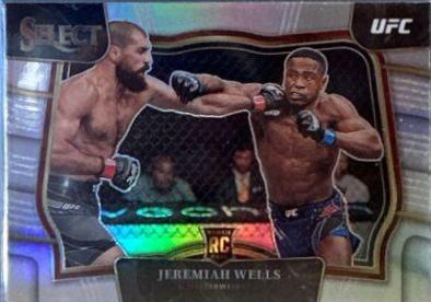 Jeremiah Wells 2023 Panini Select UFC Octagonside #221 Silver