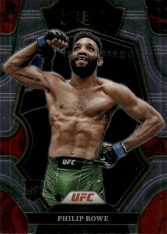 Philip Rowe 2023 Panini Select UFC Premier Level #159 Red Blue Base
