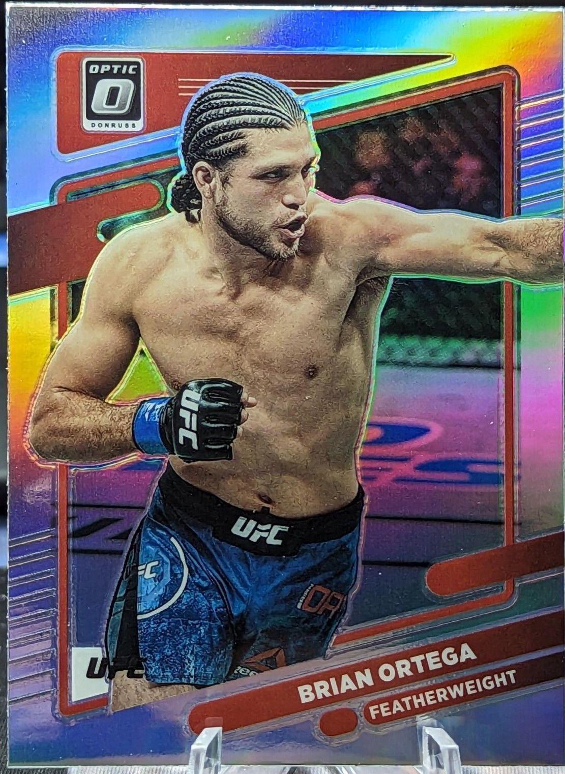 Brian Ortega 2022 Panini Donruss Optic UFC Base #48 Holo