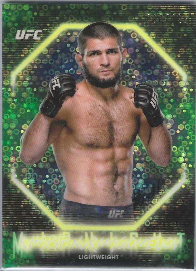 Khabib Nurmagomedov 2025 Topps Midnight UFC Base #92 Morning