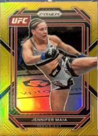 Jennifer Maia 2023 Panini Prizm UFC Base #139 Gold