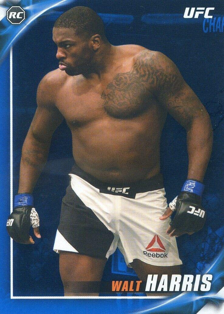 Walt Harris 2019 Topps UFC Knockout Base #58 Blue