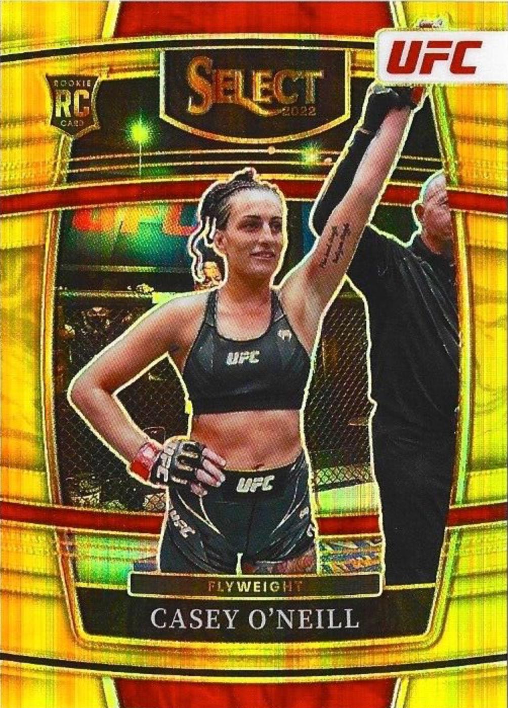 Casey O'Neill 2022 Panini Select UFC Concourse #53 Gold