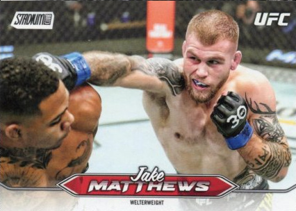 Jake Matthews 2025 Topps Stadium Club UFC Base #178 Blue