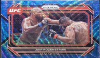 Jairzinho Rozenstruik 2023 Panini Prizm UFC Base #4 Blue Wave