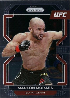 Marlon Moraes 2022 Panini Prizm UFC Base #148 Blue Shimmer