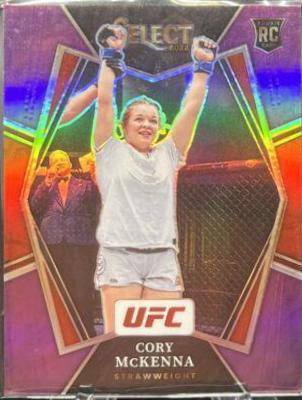 Cory McKenna 2022 Panini Select UFC Premier Level #190 Purple