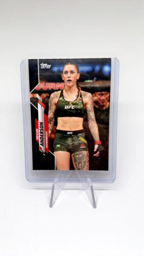 Megan Anderson 2020 Topps UFC Base #3 Black