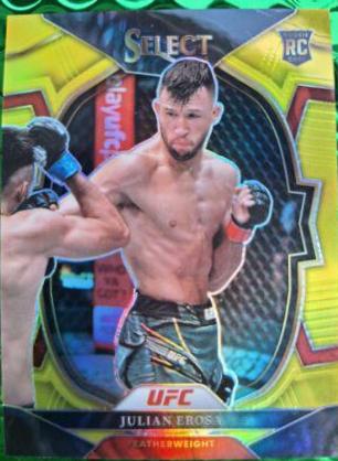 Julian Erosa 2023 Panini Select UFC Concourse #27 Gold