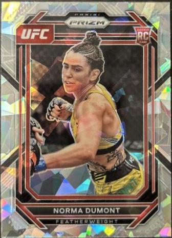 Norma Dumont 2023 Panini Prizm UFC Base #144 Ice