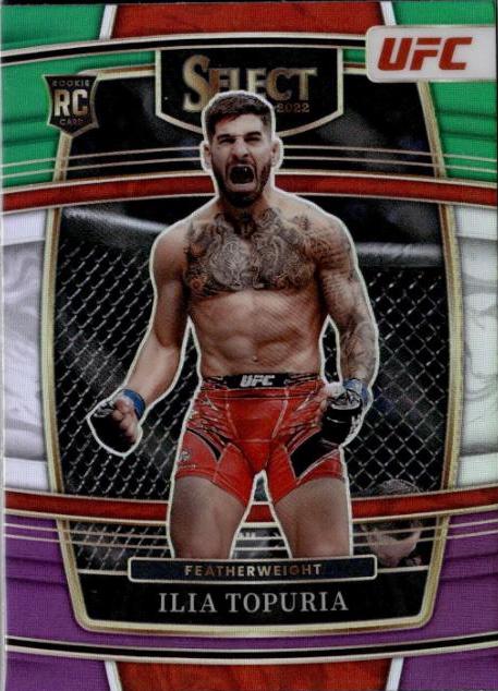 Ilia Topuria 2022 Panini Select UFC Concourse #23 Tri Color