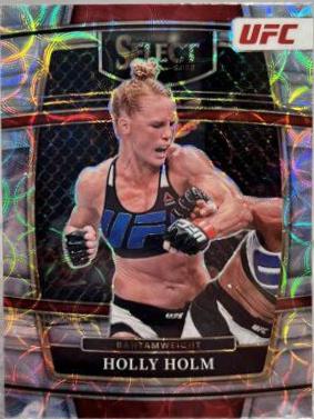 Holly Holm 2022 Panini Select UFC Concourse #19 Silver