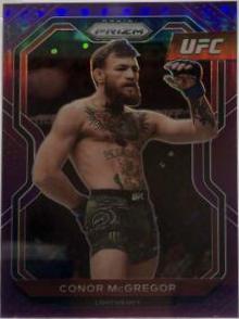 Conor McGregor 2021 Panini Prizm UFC Base #30 Purple