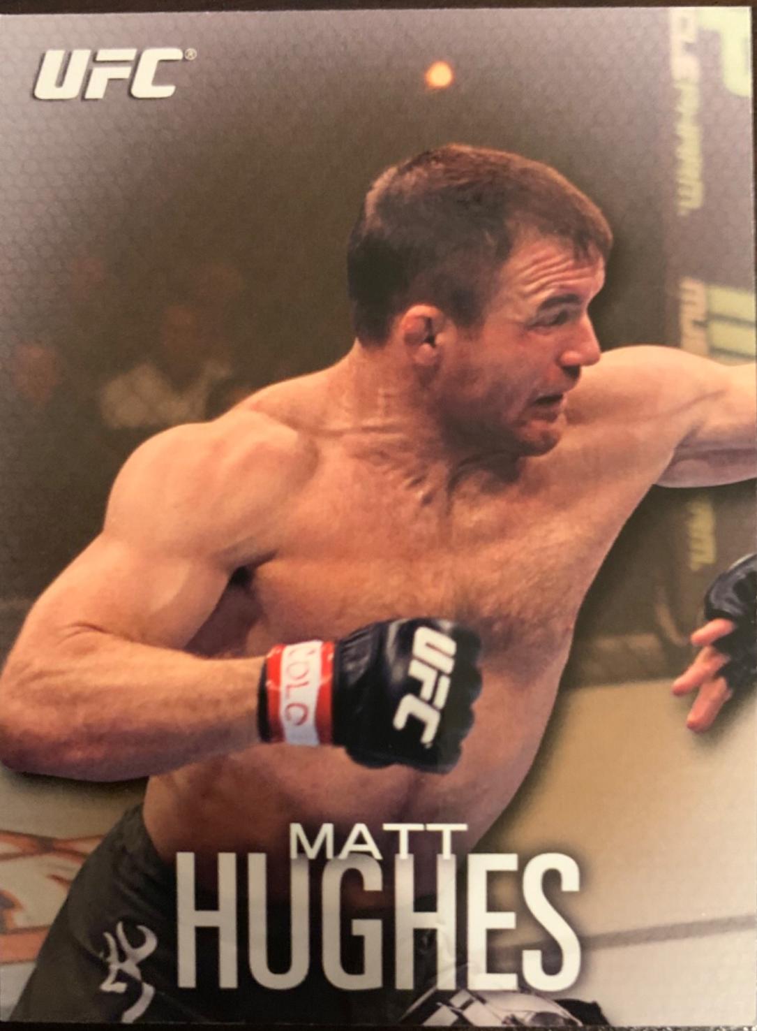 Matt Hughes 2012 Topps UFC Knockout Base #59 Gold