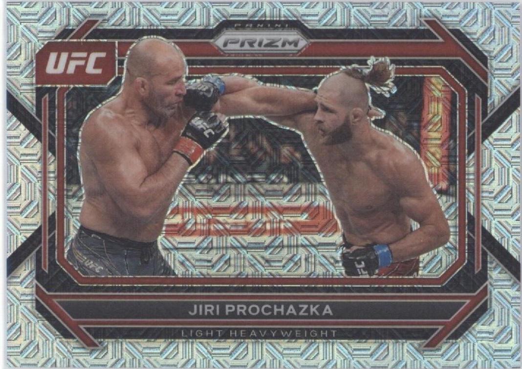 Jiri Prochazka 2023 Panini Prizm UFC Base #54 Mojo