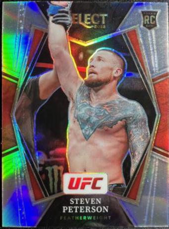 Steven Peterson 2022 Panini Select UFC Premier Level #119 Silver