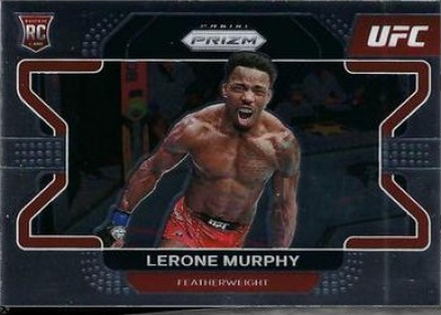 Lerone Murphy 2022 Panini Prizm UFC Base #6 Black Shimmer