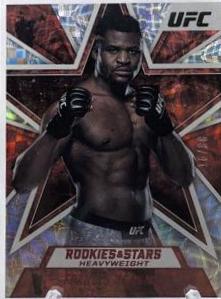 Francis Ngannou 2021 Panini Chronicles UFC Base Rookies and Stars #85 Asia Red