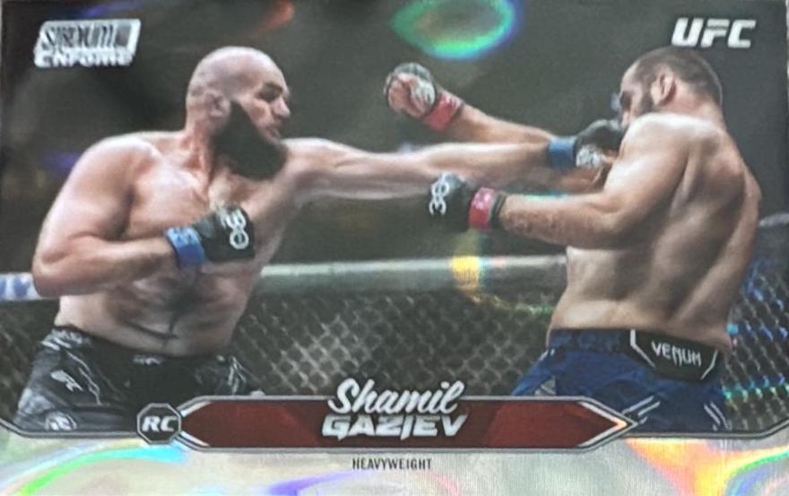 Shamil Gaziev 2025 Topps Stadium Club UFC Base Chrome #C-81 Lava