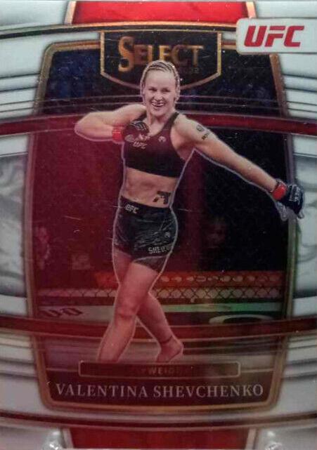 Valentina Shevchenko 2022 Panini Select UFC Concourse #67 White