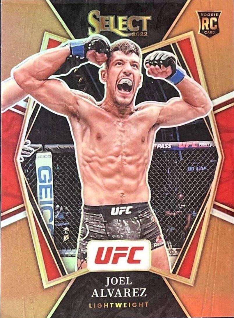 Joel Alvarez 2022 Panini Select UFC Premier Level #150 Bronze