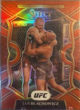 Jan Błachowicz 2021 Panini Select UFC Concourse #5 Red