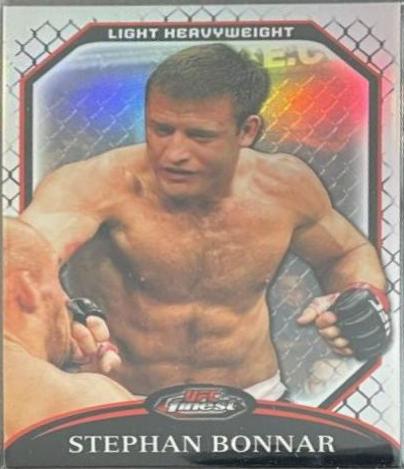 Stephan Bonnar 2011 Topps Finest UFC Base #85 Refractor