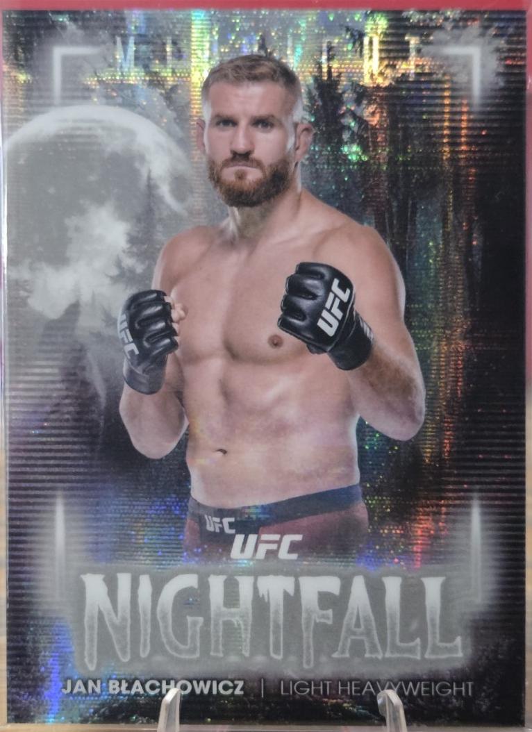 Jan Błachowicz 2025 Topps Midnight UFC Nightfall #NF-10 Moon Beam
