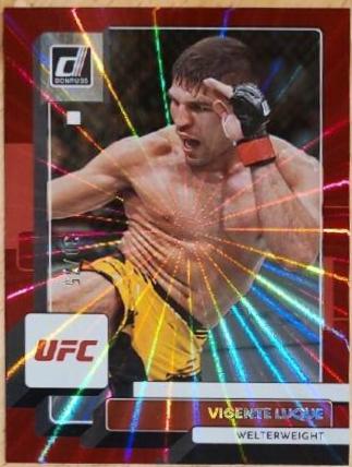 Vicente Luque 2023 Panini Donruss UFC Base #81 Red Laser