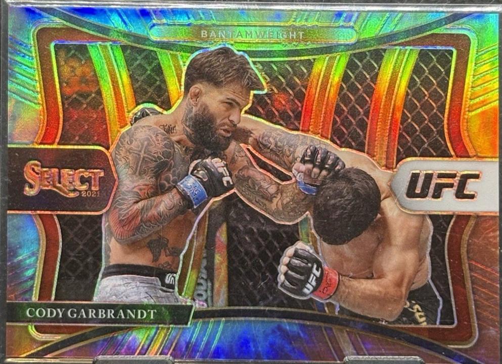 Cody Garbrandt 2021 Panini Select UFC Premier Level #195 Tie Dye
