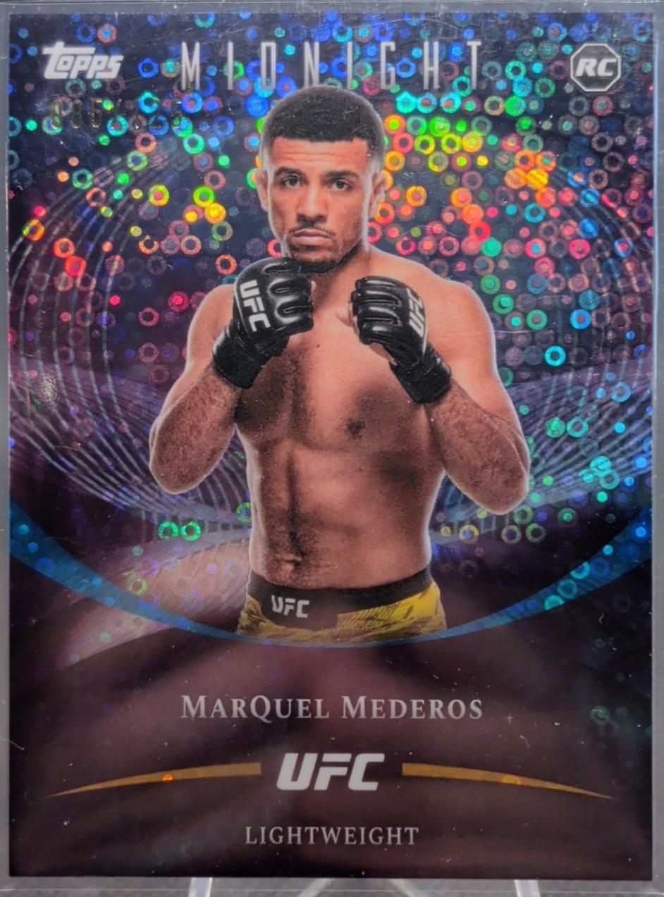Marquel Mederos 2026 Topps Midnight UFC Base #6 Morning