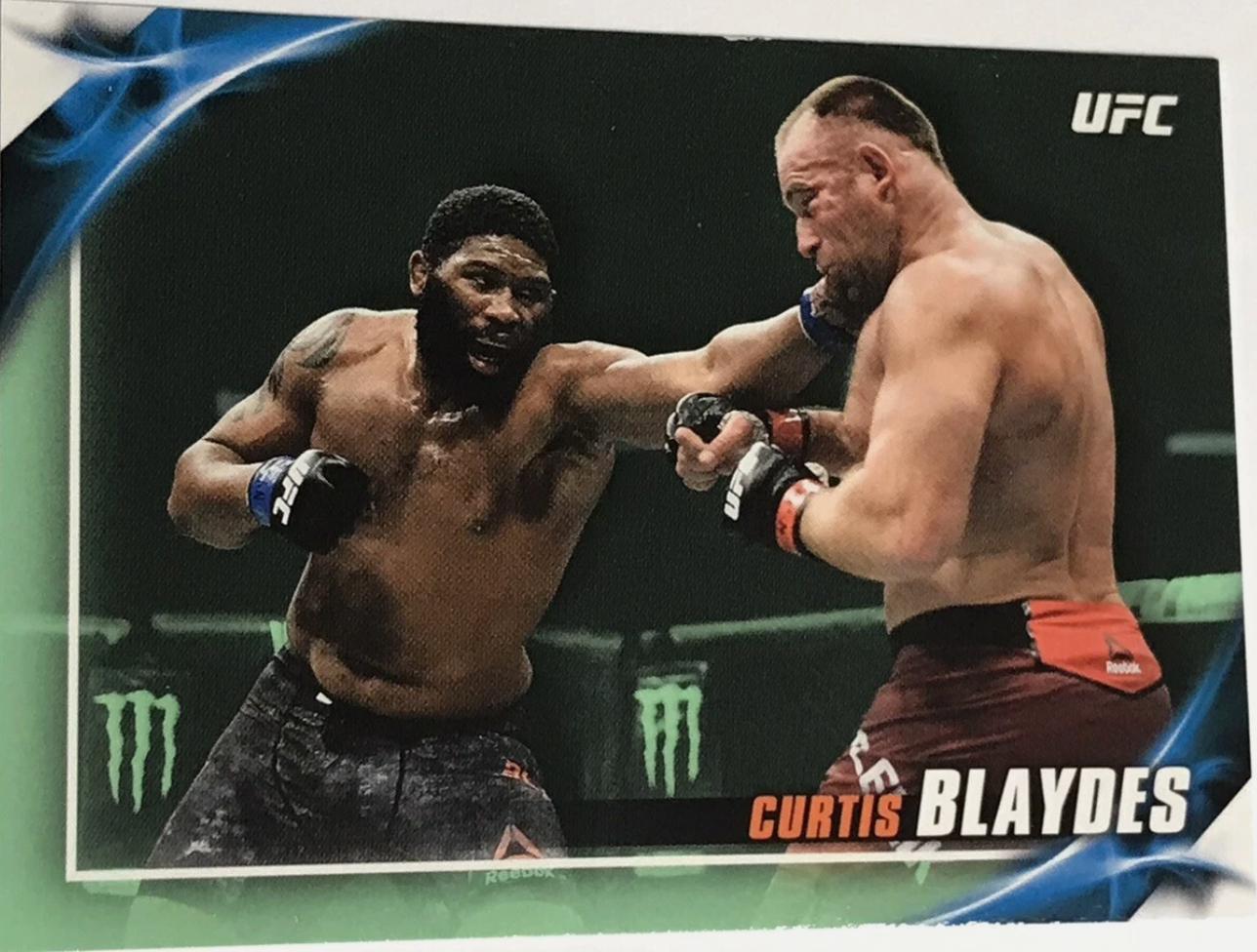 Curtis Blaydes 2019 Topps UFC Knockout Base #38 Green