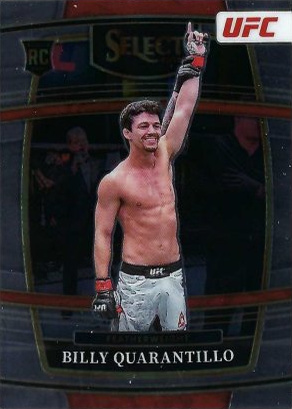 Billy Quarantillo 2022 Panini Select UFC Concourse #13 Black Disco