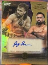 Jonny Parsons 2024 Topps Gold Label UFC Rookie Autographs #RCA-JOP Gold