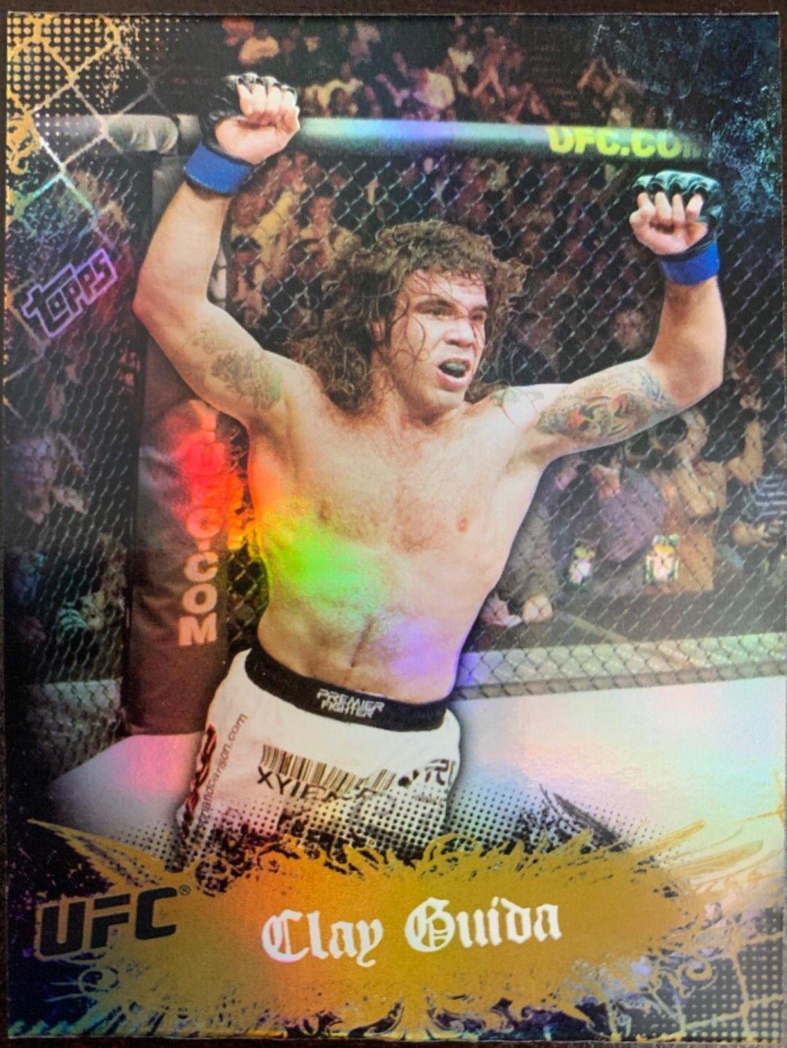 Clay Guida 2010 Topps UFC Main Event Base #28 Gold