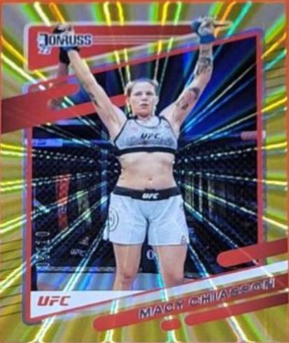 Macy Chiasson 2022 Panini Donruss UFC Base #138 Gold