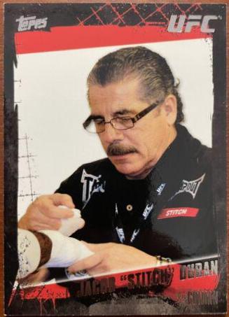 Jacob Duran 2010 Topps UFC Base #178 Silver