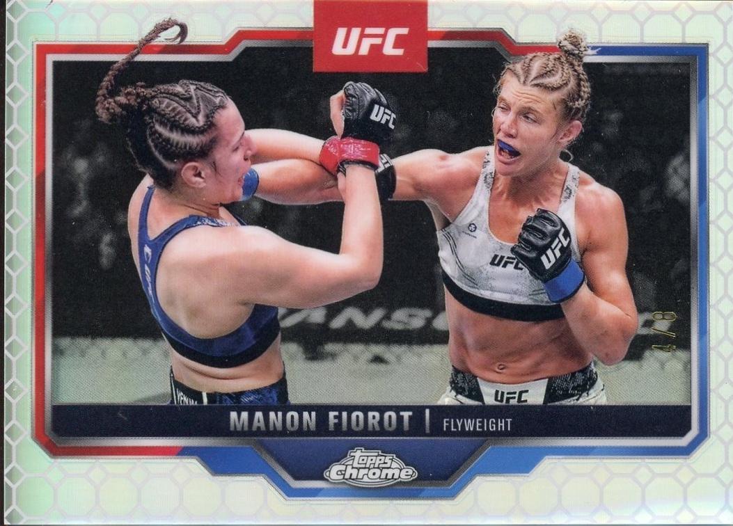 Manon Fiorot 2025 Topps Chrome UFC Base #92 OctaFractor