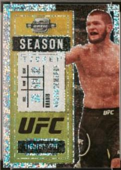 Khabib Nurmagomedov 2021 Panini Chronicles UFC Base Contenders Optic Season Ticket #265 Blue