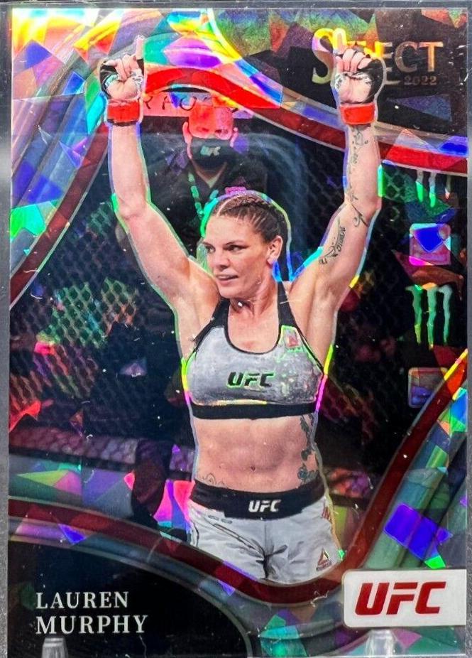 Lauren Murphy 2022 Panini Select UFC Octagonside #273 Cracked Ice