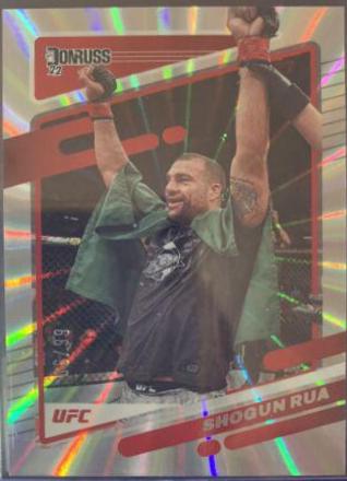 Mauricio Rua 2022 Panini Donruss UFC Base #58 Silver