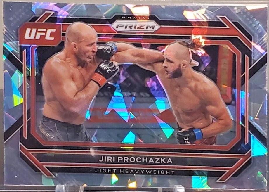 Jiri Prochazka 2023 Panini Prizm UFC Base #54 Ice