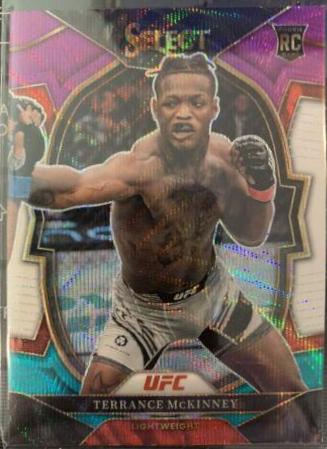 Terrance McKinney 2023 Panini Select UFC Concourse #53 Tri Color