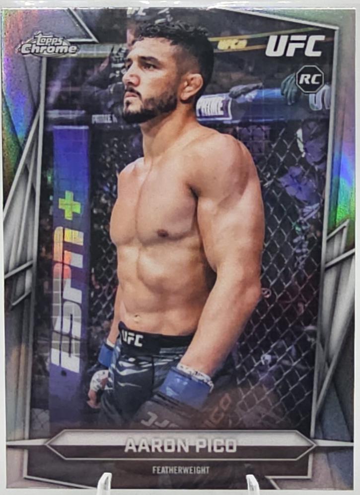 Aaron Pico 2026 Topps Chrome UFC Base #88 Refractor