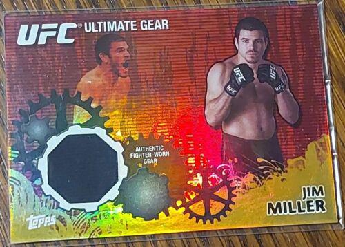 Jim Miller 2010 Topps UFC Ultimate Gear Relics #UG-JM Gold