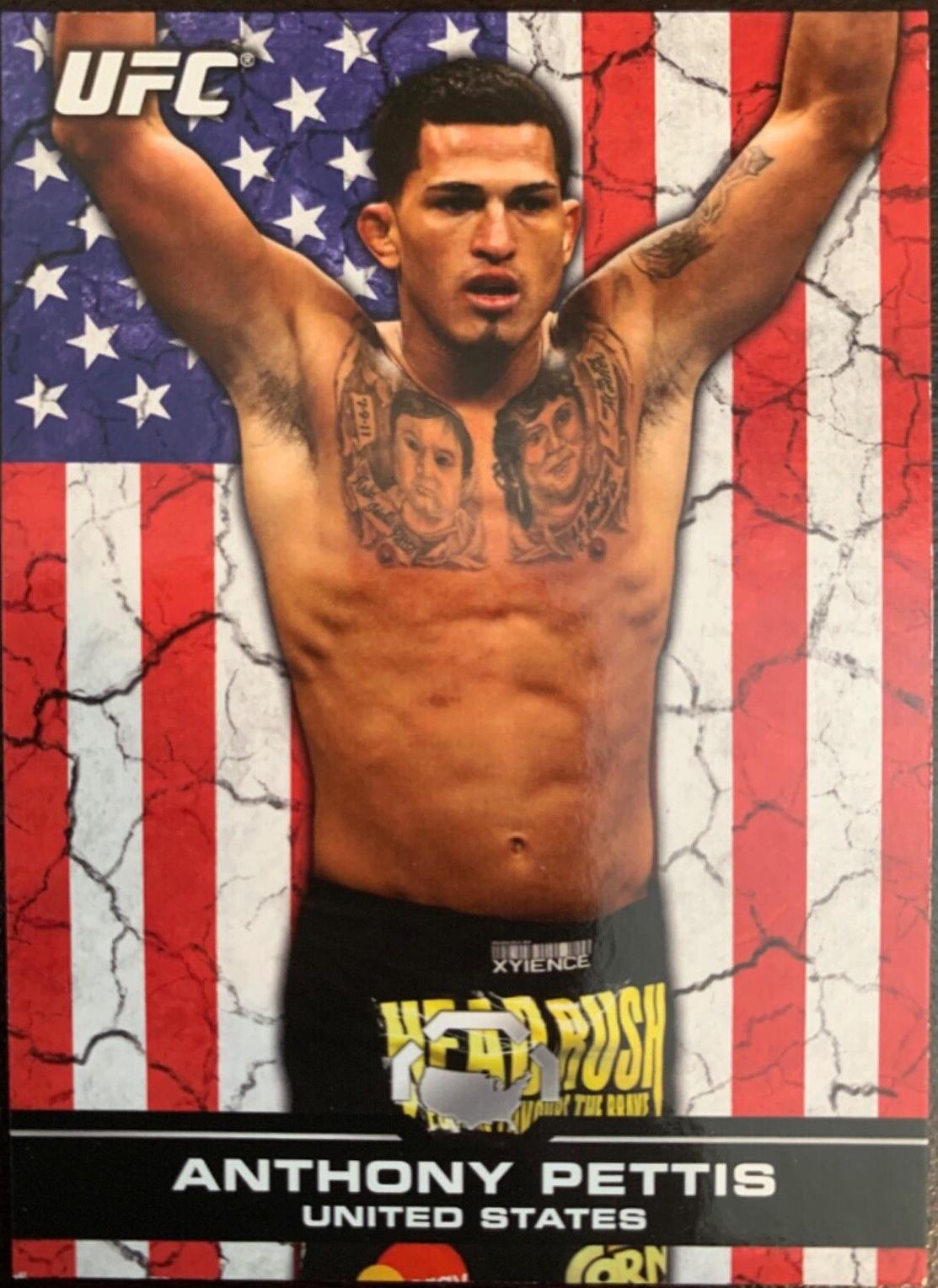 Anthony Pettis 2013 Topps UFC Bloodlines Base #82 Flag